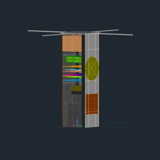 Model of the Phoenix CubeSat